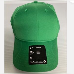 Nike Hat Green-Club Cap Adult Unisex M/L FB6452-306,DRI-FIT.